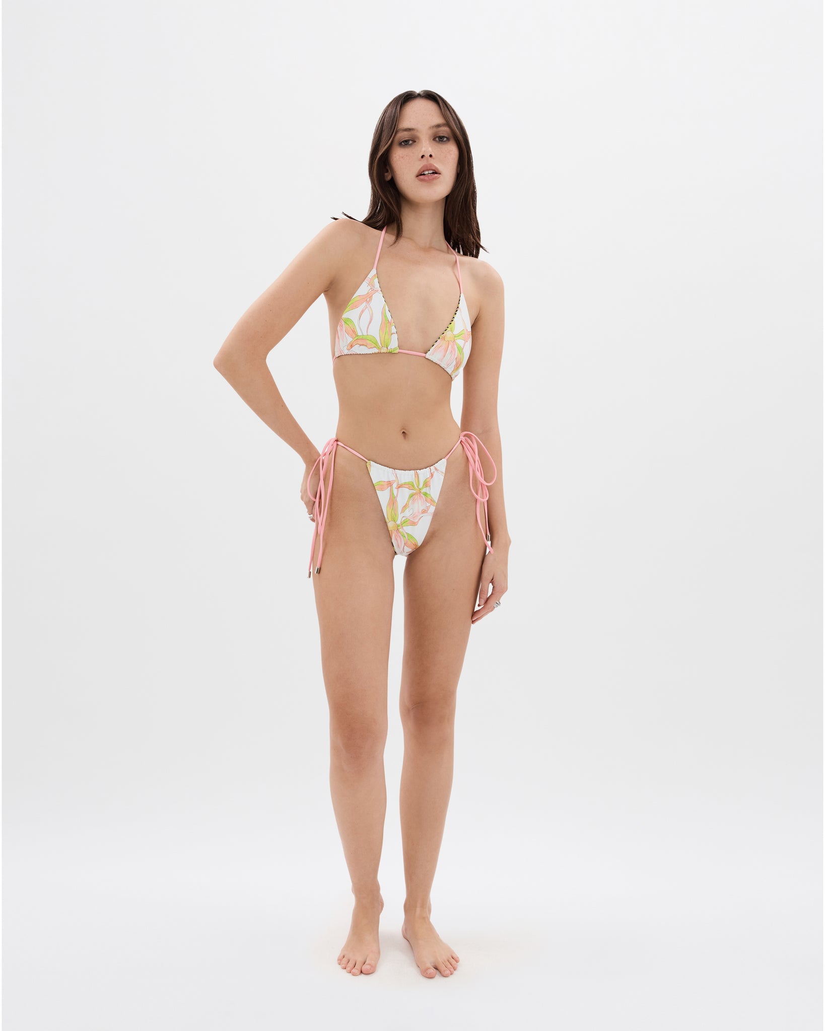 Ghost Orchid/Muma String Reversible Bikini Top