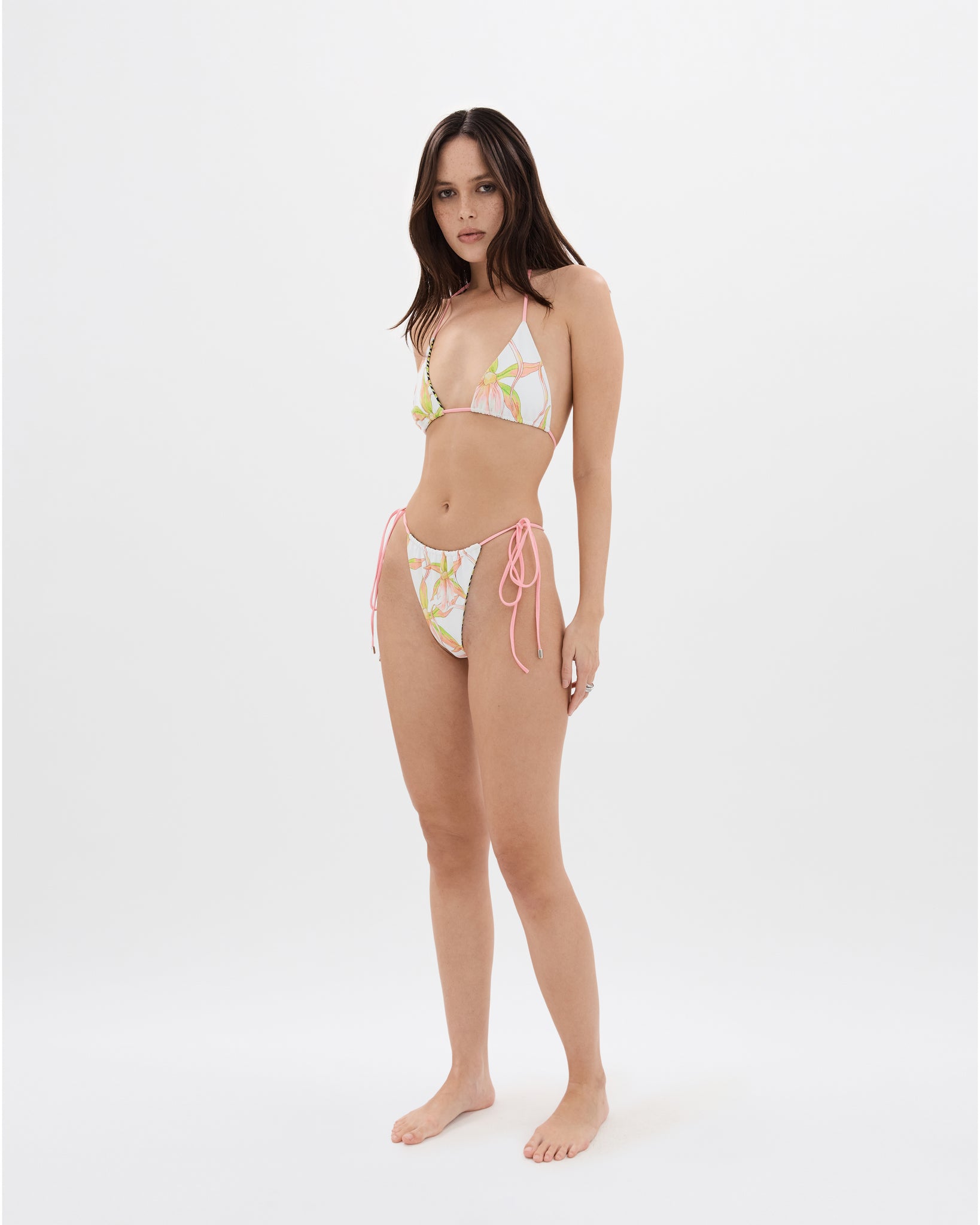 Ghost Orchid/Muma String Reversible Bikini Top