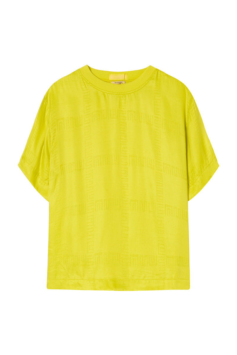 Muma Jacquard Box Tee - MUMA WORLD  Top