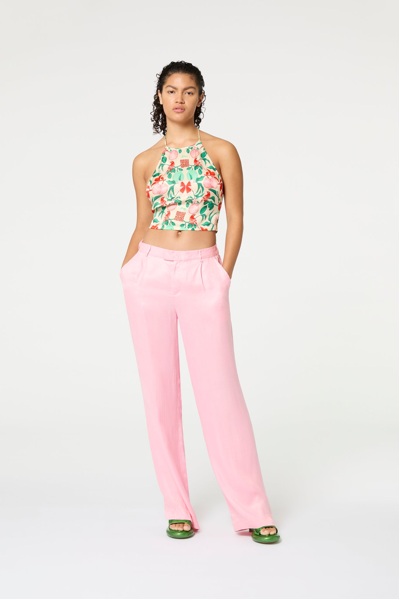 Pomelo Jacquard Pant